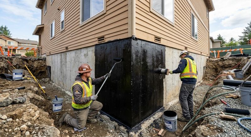 Waterproofing project example